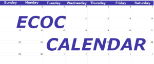 ecoc calendar